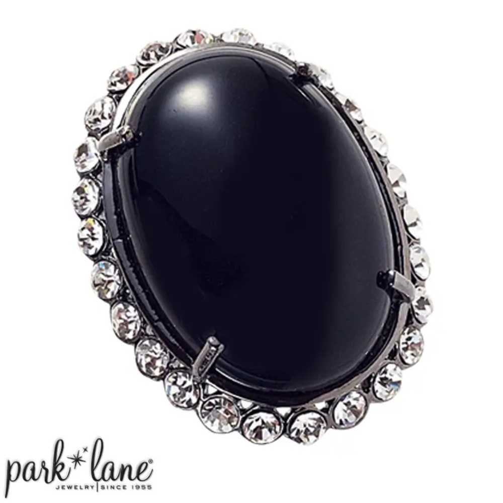 Parklane Onyx cocktail ring sz 10